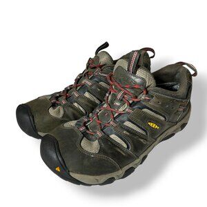 Keen Men's Size 9 Koven Brown Leather Waterproof Trail Hiking Shoes 1011892
